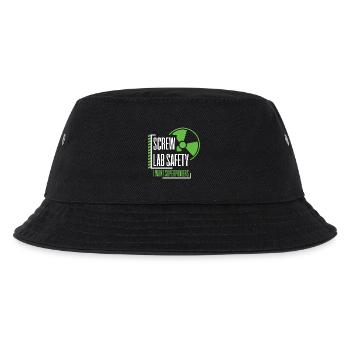 Radioaktiv Nerds Wissenschaft Geschenk Physik - Kinder Bucket Hat - Schwarz - Vorne