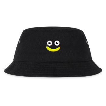 Die Banane - Kinder Bucket Hat - Schwarz - Vorne