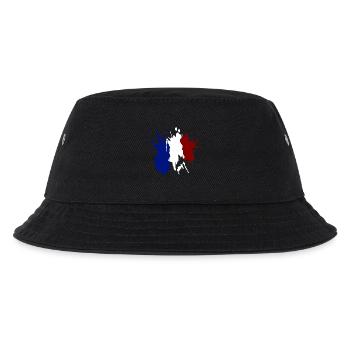 France Tricolor Flag - Kids’ Bucket Hat - black - Front