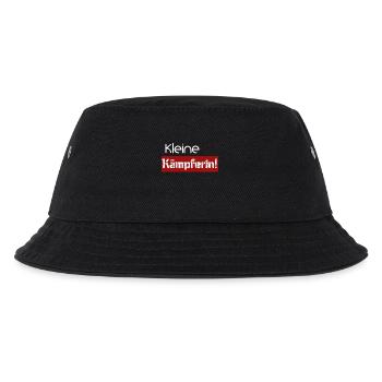 Kleine Kämpferin - Kinder Bucket Hat - Schwarz - Vorne