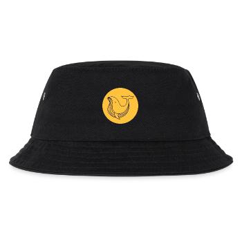 whale - Kids’ Bucket Hat - black - Front