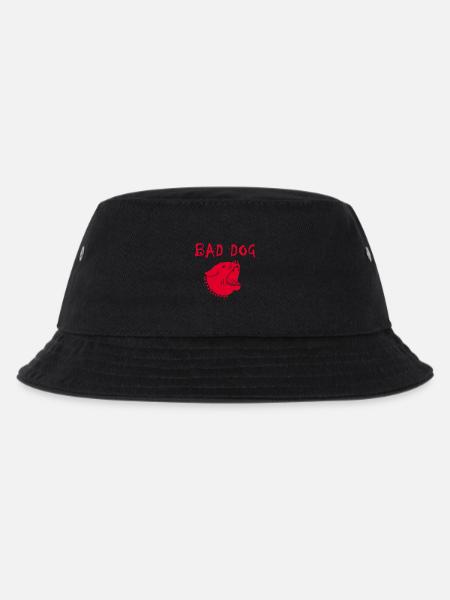 Böser Hund - Kinder Bucket Hat - Schwarz