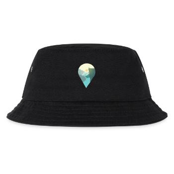 Norwegen Preikestolen Souvenir Geschenk - Kinder Bucket Hat - Schwarz - Vorne