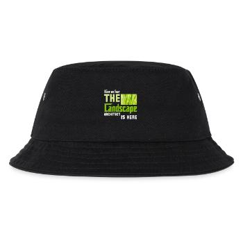 Landscape architect landscape architecture - Kids’ Bucket Hat - black - Front