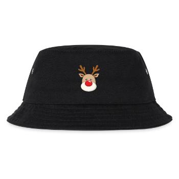 Doux Renne Nez rouge Nez Noël - Bob Enfant - noir - Devant