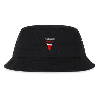 Angeleckt meins - Kinder Bucket Hat - Schwarz - Vorne