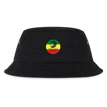 Lion of Judah - Chemise Jah Rastafarian Reggae Roots - Bob Enfant - noir - Devant