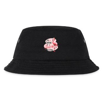 in the dreaming of a pink christmas - Kids’ Bucket Hat - black - Front
