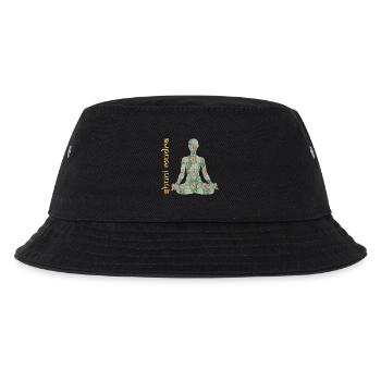 yoga 15 shuni mudra e 211 - Kids’ Bucket Hat - black - Front