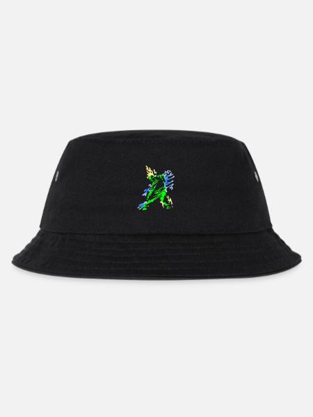 Hip Hop - Kinder Bucket Hat - Schwarz