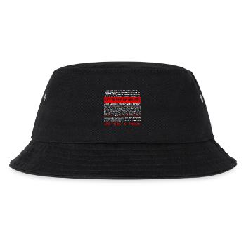 HOUSE MUSIC LOVERS - Kids’ Bucket Hat - black - Front