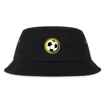 fußball dortmund Ball Illustration Symbol Farben - Kinder Bucket Hat - Schwarz - Vorne