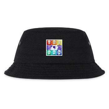 Herzengel der 7. Energiezentren - Kinder Bucket Hat - Schwarz - Vorne
