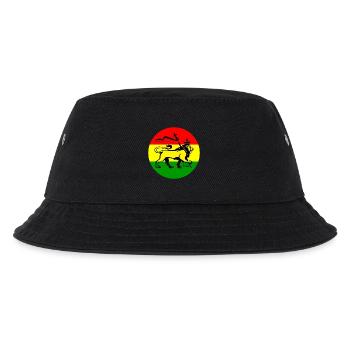 Lion de Juda dans le style rastafari - Bob Enfant - noir - Devant