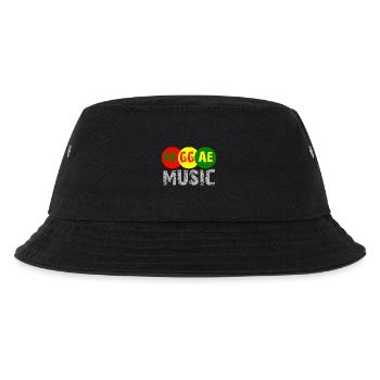 Reggae Music Color Wheel Logo - Kids’ Bucket Hat - black - Front