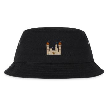ritterburg - Kinder Bucket Hat - Schwarz - Vorne