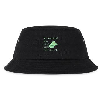Geschenk: Mir reicht's - Ich geh' zum Line Dance - Kinder Bucket Hat - Schwarz - Vorne