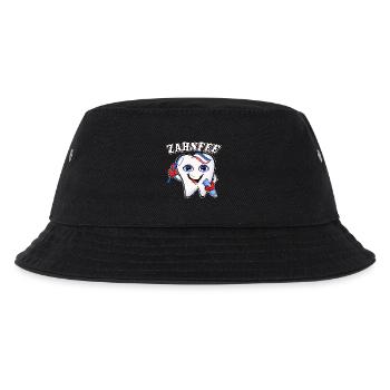 Zahnarzt Zahnarzthelferin praxis Zahnheld Zahnfee - Kinder Bucket Hat - Schwarz - Vorne