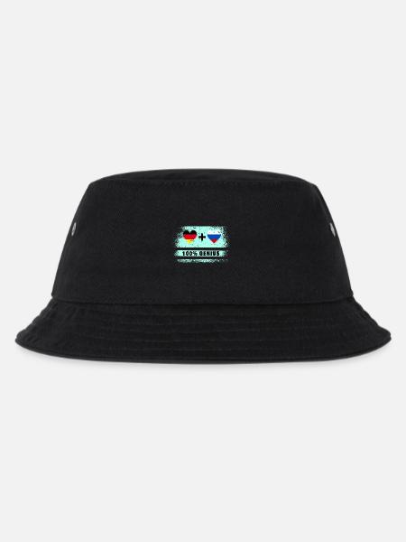 Deutschland und Russland 100% Genial / Geschenk - Kinder Bucket Hat - Schwarz