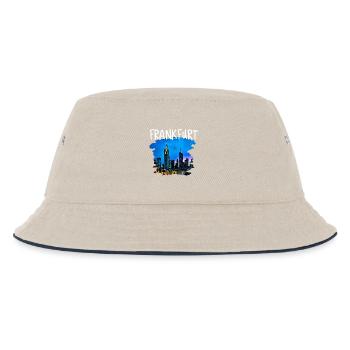 Skyline de Francfort - Bob Enfant - blanc cassé/bleu marine - Devant