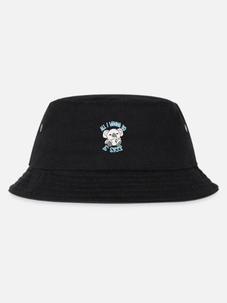 Koala - Kinder Bucket Hat - Schwarz