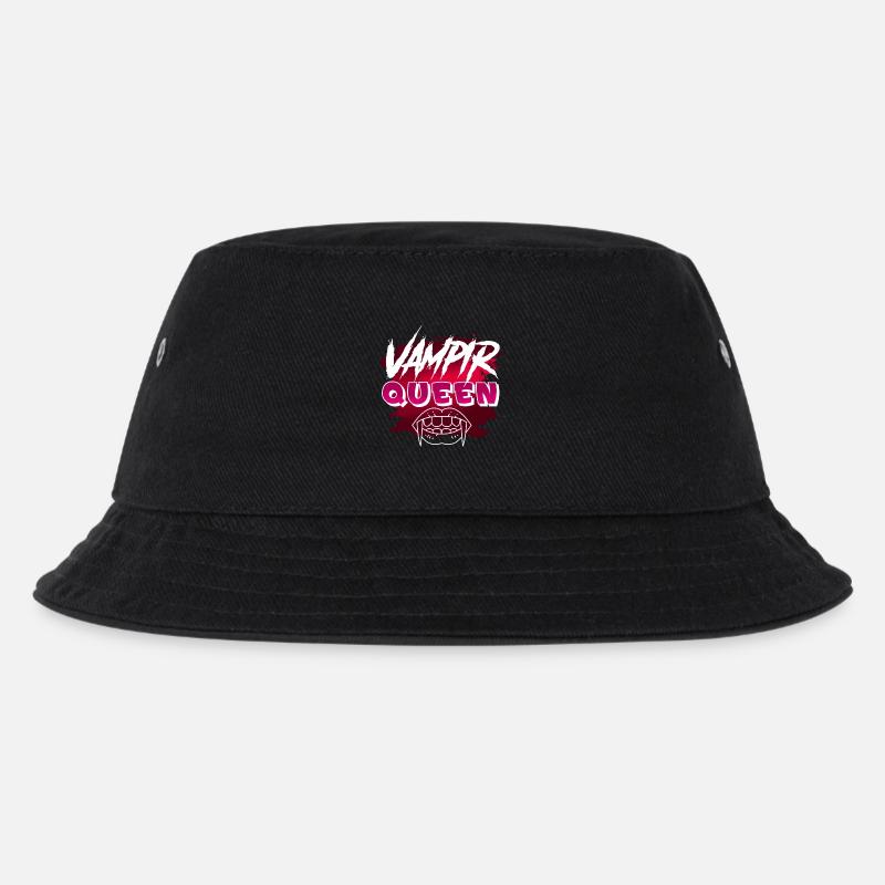 Halloween Vampir - Kinder Bucket Hat - Schwarz