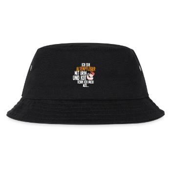 Altenpfleger - Kinder Bucket Hat - Schwarz - Vorne