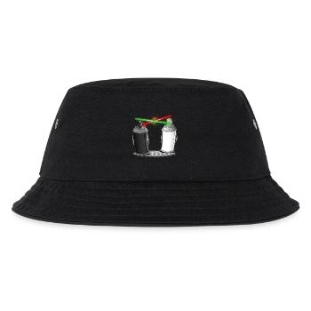 Graffiti wars - Kinder Bucket Hat - Schwarz - Vorne