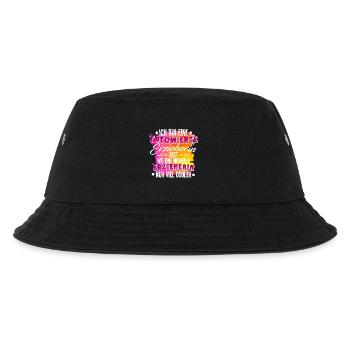 Erzieherin Tätowierung - Kinder Bucket Hat - Schwarz - Vorne