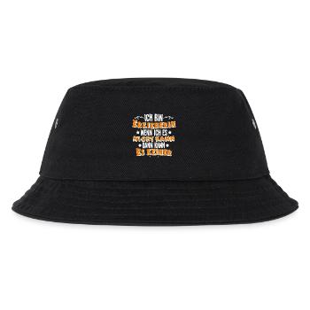 Erzieherin - Kinder Bucket Hat - Schwarz - Vorne