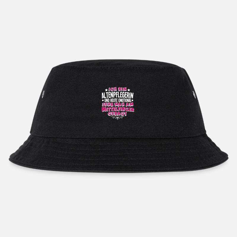 Altenpflegerin - Kinder Bucket Hat - Schwarz