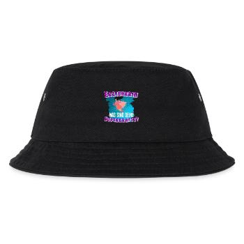 Erzieherin - Kinder Bucket Hat - Schwarz - Vorne