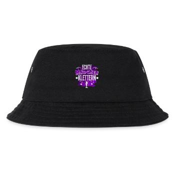 Klettern - Kinder Bucket Hat - Schwarz - Vorne