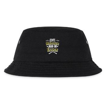 Jäger Jagen - Kinder Bucket Hat - Schwarz - Vorne