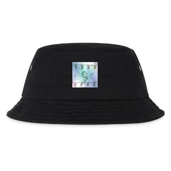 Dream catcher with moon and feathers - Kids’ Bucket Hat - black - Front