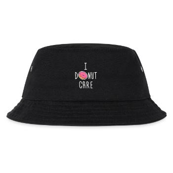 Donut cookie snacking funny sayings humor funny - Kids’ Bucket Hat - black - Front