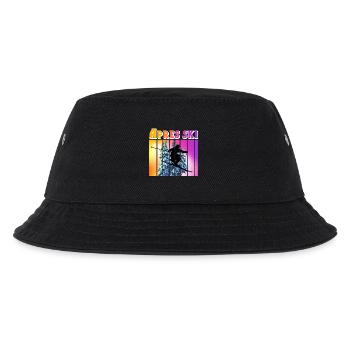 Apres Ski - Kinder Bucket Hat - Schwarz - Vorne