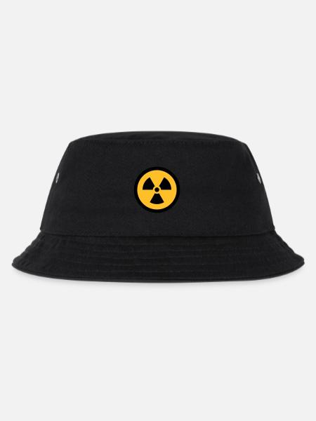 RADIOAKTIV - Kinder Bucket Hat - Schwarz