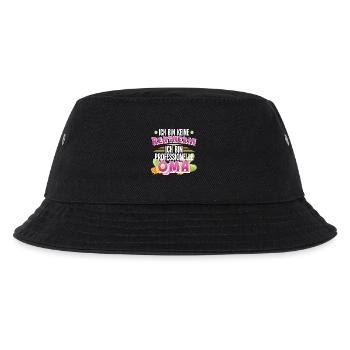 Oma Rentnerin - Kinder Bucket Hat - Schwarz - Vorne