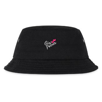 Girl power - Kids’ Bucket Hat - black - Front