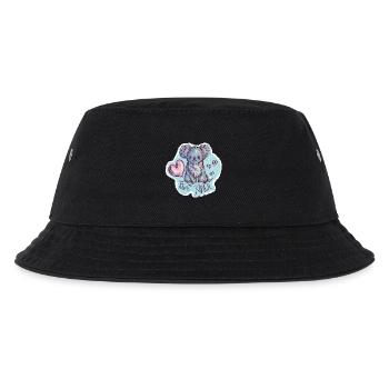 Mein Tier des Jahres - Kinder Bucket Hat - Schwarz - Vorne