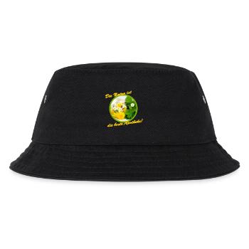 die natur ist die beste apotheke - Kinder Bucket Hat - Schwarz - Vorne