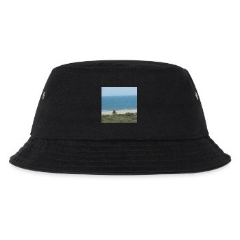 Strand Spanien Urlaub Ferien Reise Meer - Kinder Bucket Hat - Schwarz - Vorne