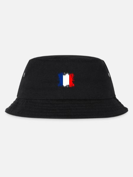 Frankreich - Frankreich - Kinder Bucket Hat - Schwarz