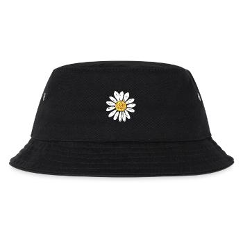 Fleur de marguerite - Bob Enfant - noir - Devant