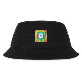 Herzengel "Auflösung Hass, Groll&Wut - Kinder Bucket Hat - Schwarz - Vorne
