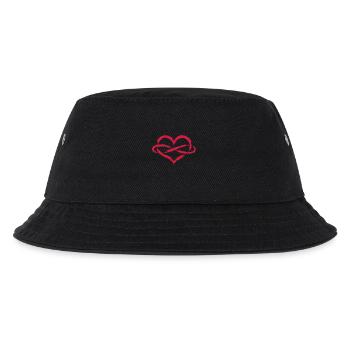 Symbole d'amour infini sans fin coeur - Bob Enfant - noir - Devant