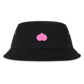 Ass heart butt - Kids’ Bucket Hat - black - Front