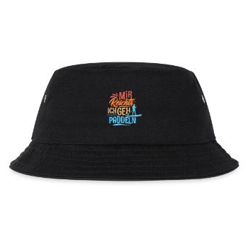 Stand up paddling - Kids’ Bucket Hat - black - Front