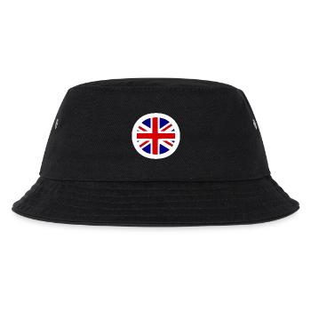 England Flagge - Kinder Bucket Hat - Schwarz - Vorne